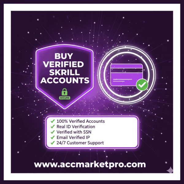 Buy Verified Skrill Accounts